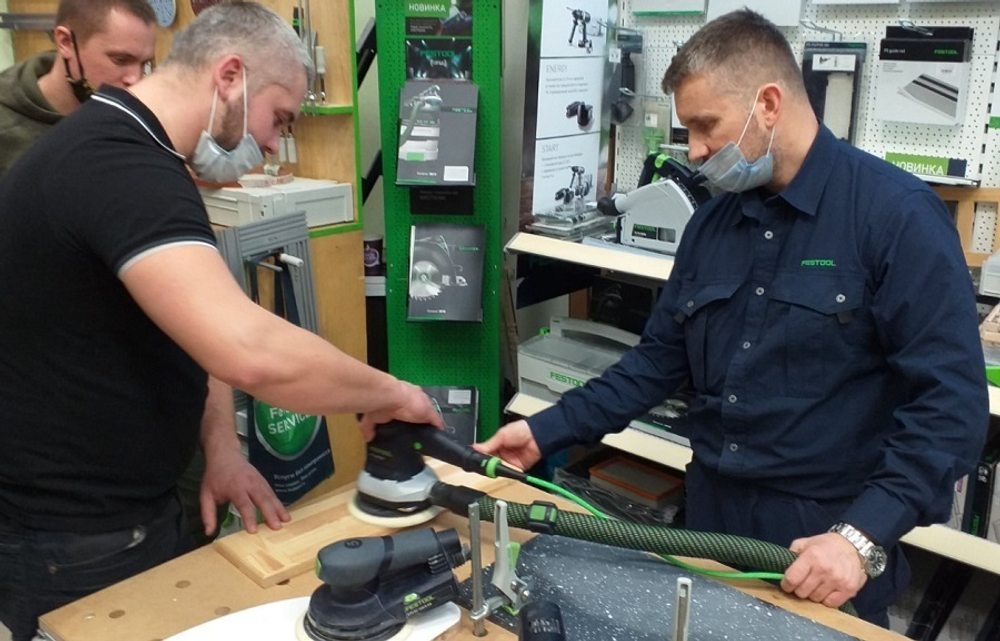 Эксцентриковая шлифмашинка FESTOOL ETS EC 150 / 5 EQ-Plus в систейнере 576329