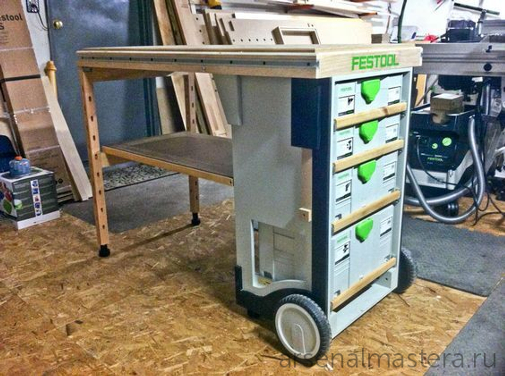 Многофункциональный стол для мастерской - идея стола Festool MFT 3