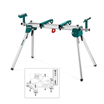 Новинка! Стол складной для торцовочных пил KRAFTOOL MSA-1200, 1120-2650 х 765 х 970 мм, роликовые опоры, регулировка по высоте, складные ножки, без ручки и колес 38782-1