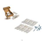 Новинка! Набор прижимных пластин 6 шт. с винтами (зажимные фиксаторы, пресс - зажимы) Woodwork для фиксации заготовок, точное позиционирование, маркировка точек винтов, параллельное рисование линий и др. CLM-009