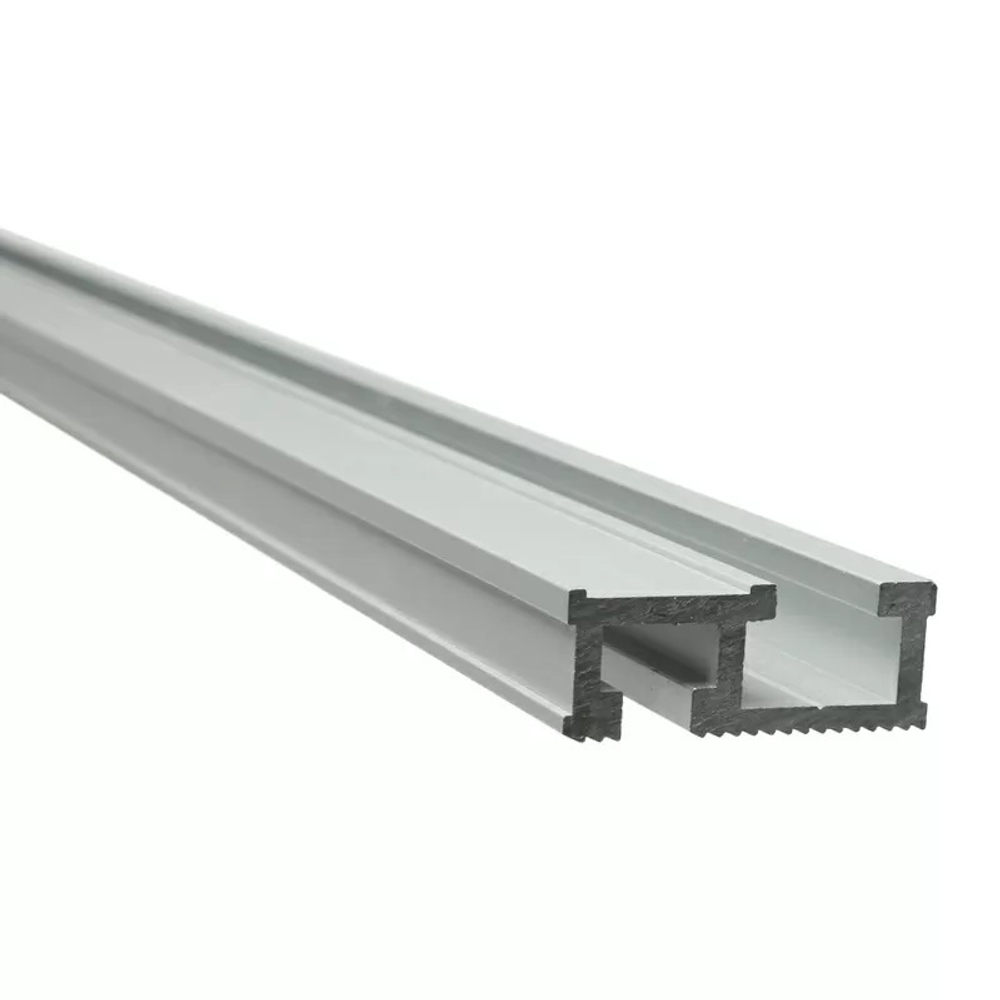 ХИТ! Профиль шина анодированная 2 м цвет матовый серебристый WOODWORK TR31.200