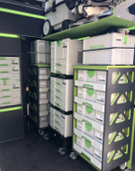 ХИТ! Комплект выдвижных полок 5 шт FESTOOL SYS-AZ-Set 500767