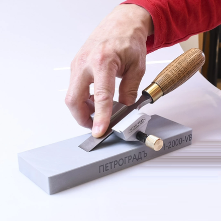 ХИТ! Точилка для заточки ножей рубанков и стамесок ПЕТРОГРАДЪ, максимальная ширина 85 мм М00024717