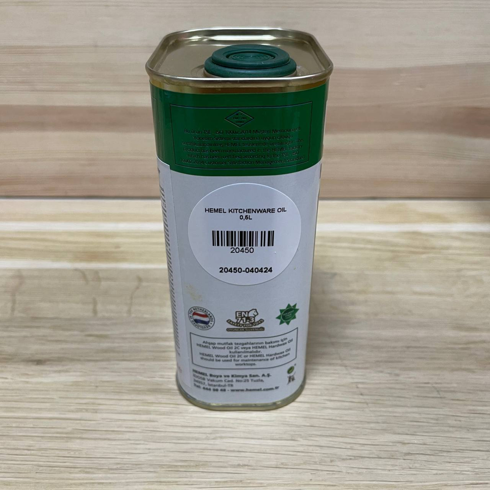 Новинка! Масло для разделочных досок HEMEL Kitchenware Oil 3900H Бесцветное 0,5 л для внутренних работ 20450