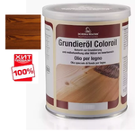 АКЦИЯ ОСЕНЬ -20 ХИТ! Масляное покрытие для полов и паркета Grundierol 1 л цвет 12 темная вишня для внутренних работ Borma R3910-12