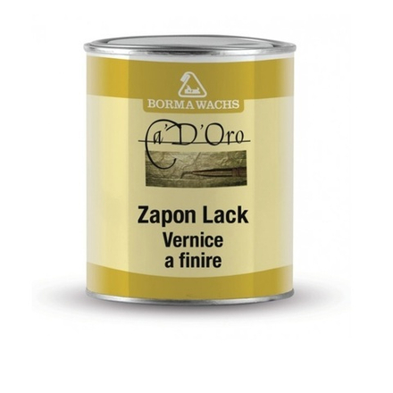 Лак для золочения Цапон Zapon Lack 1 л для внутренних работ Borma CDO6951