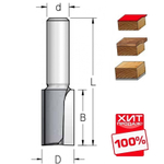 ХИТ! Фреза обгонная нижний подшипник 9,5 х 25 х 65 мм Z 2 хвостовик 6 мм WPW F240953