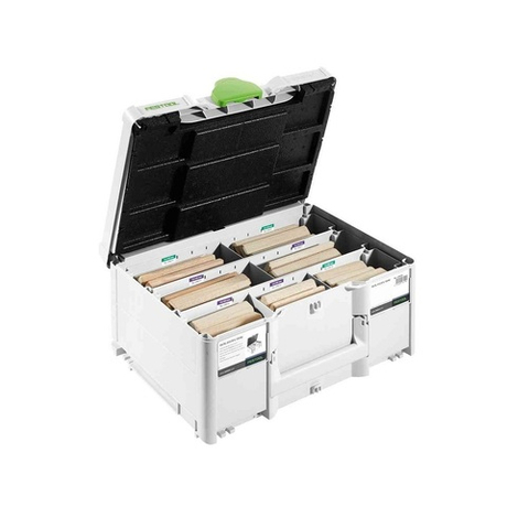 Комплект Дюбели Бук 128 шт DOMINO XL DS/XL D12/D14 128 BU в SYS3 FESTOOL 576792