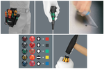 АКЦИЯ ИЮНЬ 2026! Набор отвёрток 8 предметов Wera 9621 SET 2 Kraftform Ball-Grip, PH 1x80 мм, PH 2x100 мм, SL 1x6x100 мм, SL 1x5.5x100 мм, PH 1x80 мм, PH 2x100 мм, SL VDE 0.6x3.5x100 мм, в поясной сумке из 5 отделений WE-136033
