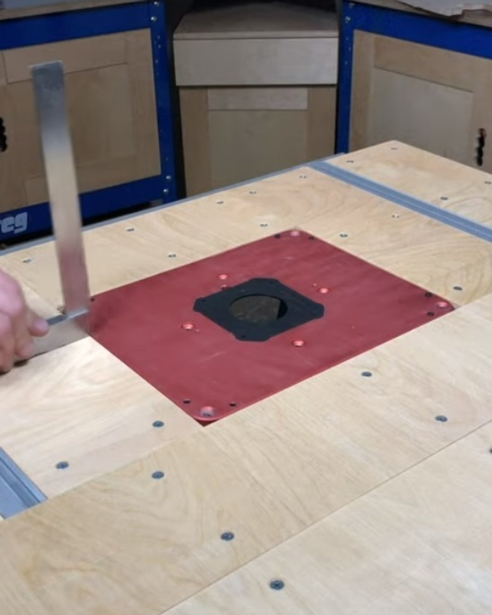 Пластина для установки фрезера универсальная 298 х 235 х 9,5 мм Woodwork RPW01