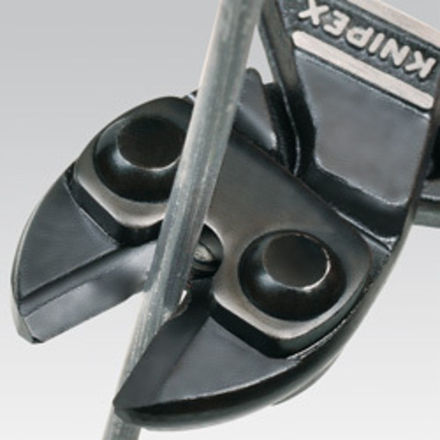 Болторез компактный прямой 200 мм Cobolt (КОБОЛТ) с выемкой на кромках, обливные ручки 71 31 200 KNIPEX KN-7131200