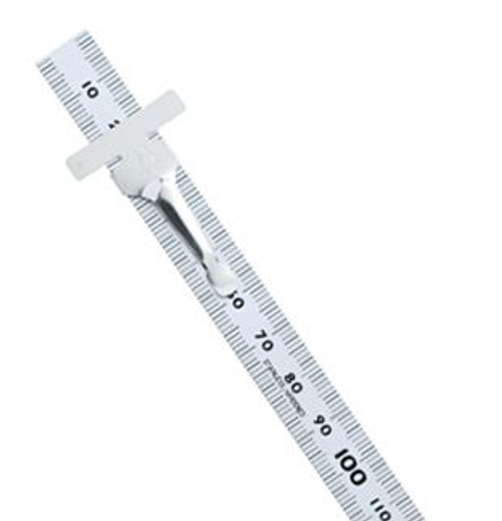 ХИТ! Линейка с точной гравированной шкалой с клипсой Shinwa 15 см 14249 М00011421
