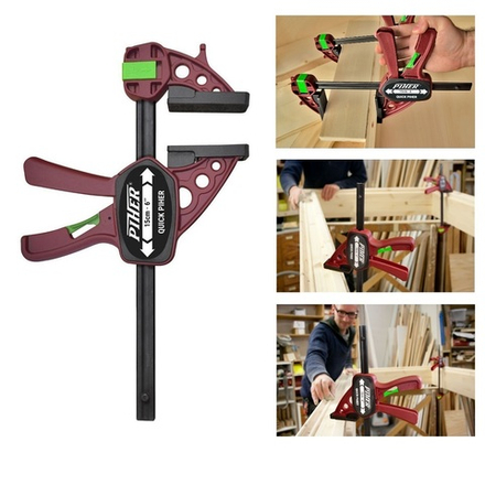 ВМЕСТЕ ДЕШЕВЛЕ ХИТ! Комплект 4 шт Струбцины быстрозажимные 30 х 8 см Extra Quick Piher М00015949 N030-4AM