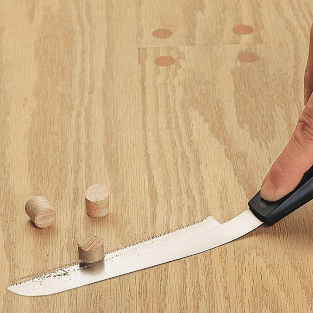 ХИТ! Пила Veritas Flush-Cutting Detail Saw супергибкая односторонняя для срезания пробок 05K34.10 М00006642