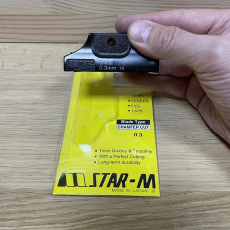Новинка! Резак японский Star-M 4953 для подрезки кромочной ленты под углом 90 градусов М00009132