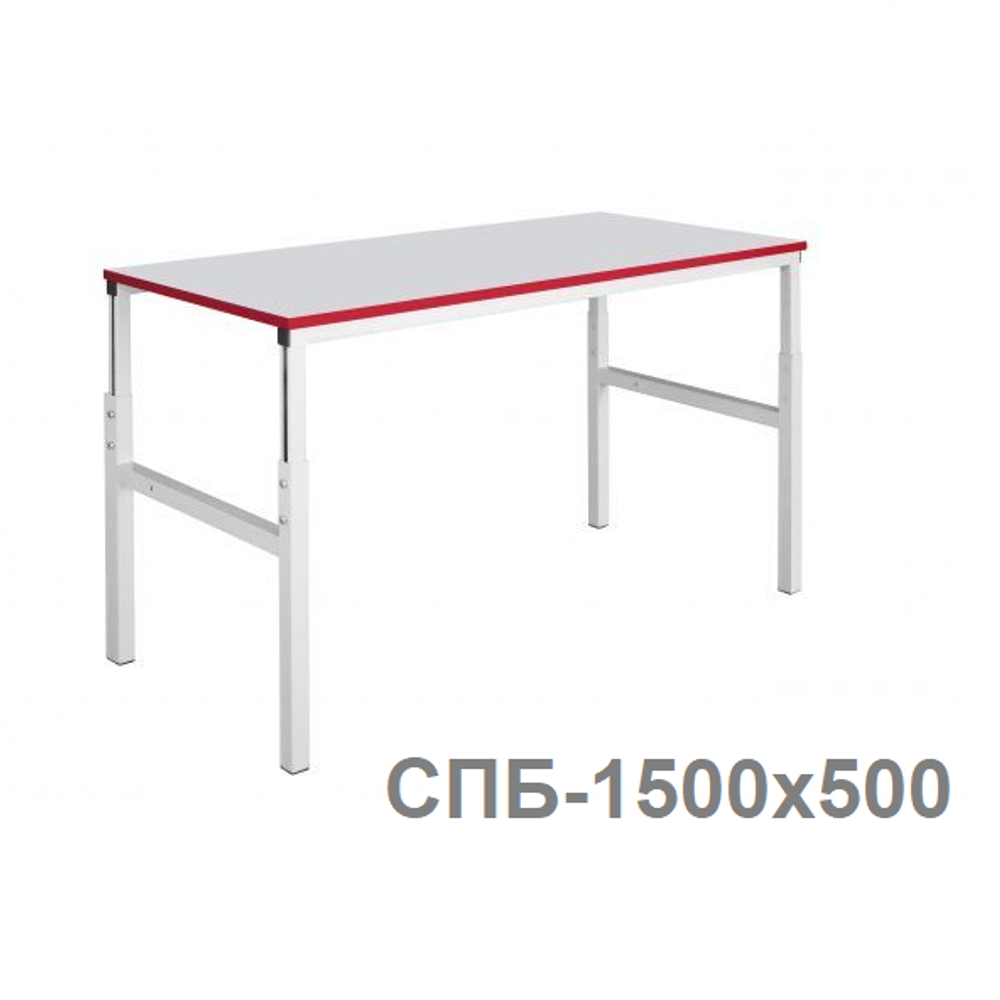 Новинка! Стол промышленный базовый СПБ Gresson 1500 х 500 общепромышленное исполнение СПБ-1500х500