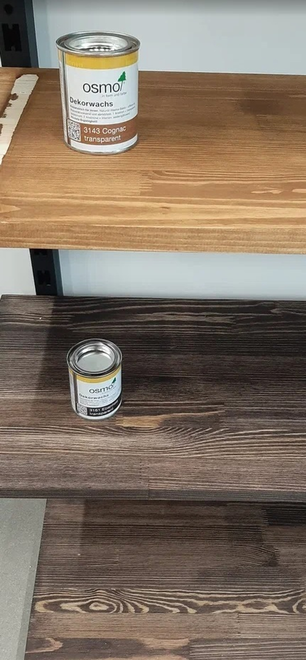 ХИТ! Цветное масло OSMO 3143 Коньяк 0,125 л Dekorwachs Transparent Tone для внутренних работ Osmo-3143-0,125 10100270