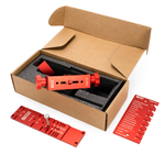 Новинка! Кондуктор / Точилка для заточки стамесок и железок рубанков Woodwork, диапазон угломера 10– 45°, диапазон заточки 3,2 - 70 мм DGA-70