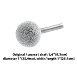 Новинка! Шлифовальная головка Kutzall Coarse (Original) шарообразная D 6,3 мм. хвостовик 3,1 мм М00018284