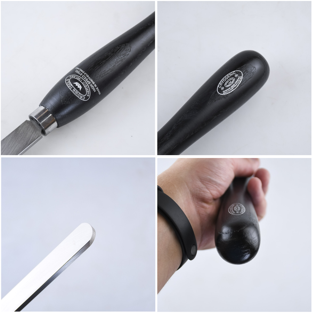 Новинка! Резец токарный Crown Cryo HSS, Round Nose Scraper, 19 мм, рукоять 254 мм М00022089