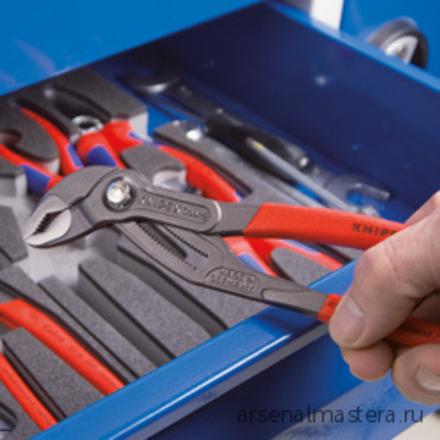 Набор прецизионных щипцов 6 шт SRZ для внутренних и внешних стопорных колец, в ложементе KNIPEX KN-002001V02