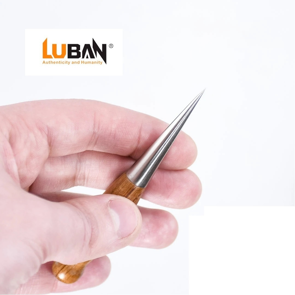 ХИТ! Шило мини HSS деревянная рукоять 100 мм Luban М00021733