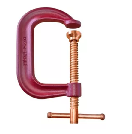 Струбцина G-образная Piher GF 10 х 8,3 см зажимное усилие до 18000Н (1800 кг) 55510 М00016053