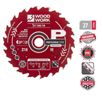 Диск пильный ультратонкий 160 x 20 x 1,6 / 1,1 A 18 градусов ATB плюс 8 гр. SHEAR Z 18 Woodwork 27.160.18