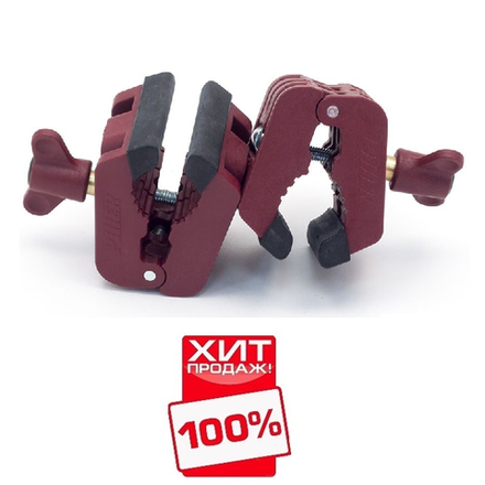ХИТ! Зажим MultiClamp двойной фиксированный (красный + красный) Piher 34054 М00012255