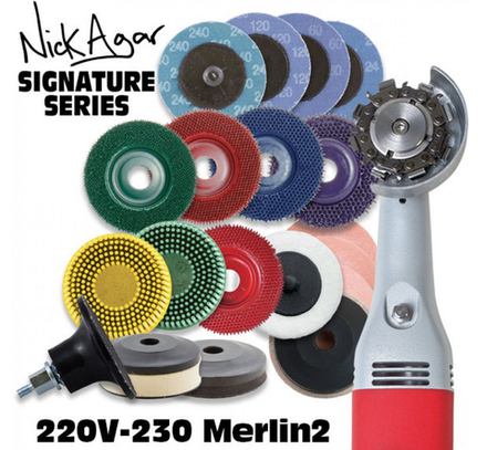 Гриндер для резьбы по дереву Merlin 2 Nick Agar Signature Series Woodworking Set KAT 10116EU M00014818