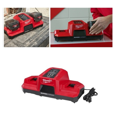 Новинка! Зарядное устройство на 2 порта M18 DBSC MILWAUKEE 4932492531