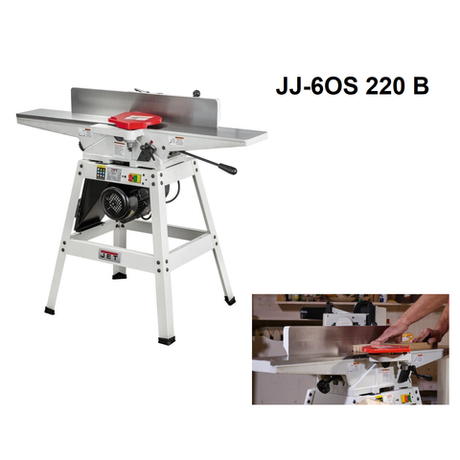 АКЦИЯ ЧЕРНАЯ ПЯТНИЦА! Фуговальный станок JET JJ-6OS 220В 0,75 кВт 10000281M