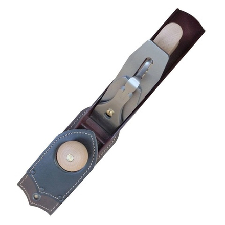 Держатель кожаный для рубанков номер 5 - 8, размер 247 х 84 мм с петлей ПЕТРОГРАДЪ М00018424