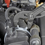 СКИДКИ НА MAXIМУМЕ! Щипцы 250 мм для хомутов пружинных, размер хомутов до 70 мм, зев 40 мм KNIPEX KN-8551250A