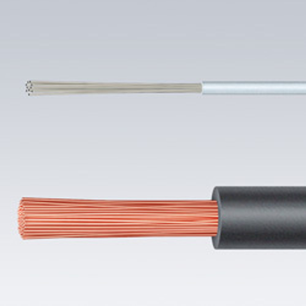 2025 ВЫГОДНЕЕ! Стриппер автоматический 180 мм, 0.2-6 мм2 AWG 24-10 KNIPEX KN-1262180