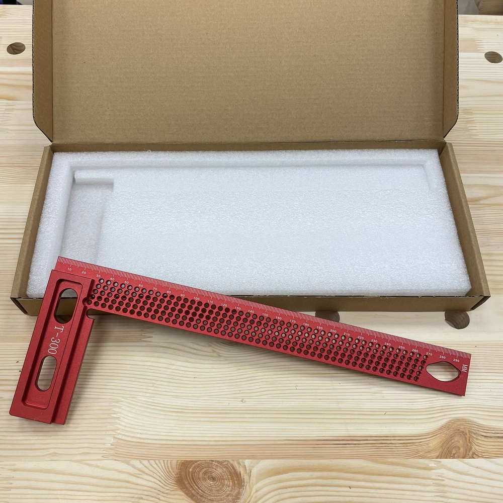 ХИТ! Угольник разметочный 300 мм Woodwork MGR-300