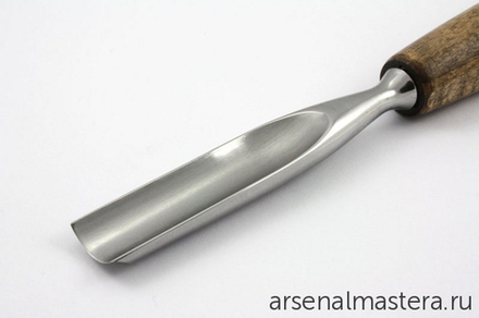 Профессиональный резец по дереву 125 х 20 мм (полукруглая стамеска N8, профиль острый 8265 х 20) Narex PROFI 826520