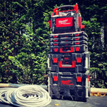 ХИТ! Набор 3 кейсов Milwaukee PACKOUT: Ящик на колесах + Большой ящик + Кейс 4932464244
