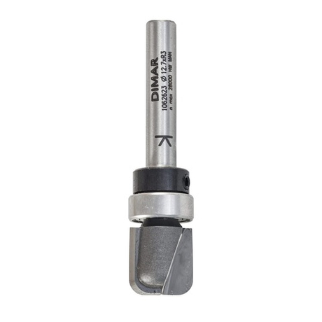 Фреза плоское дно D 12,7 x 12,7 L54 хвостовик 6_MOQ_S,1 060 623 Dimar 1060623