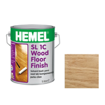 Новинка! Лак паркетный на основе растворителя Hemel SL 1C Бесцветный полуматовый, 5 л для внутренних работ 5102H