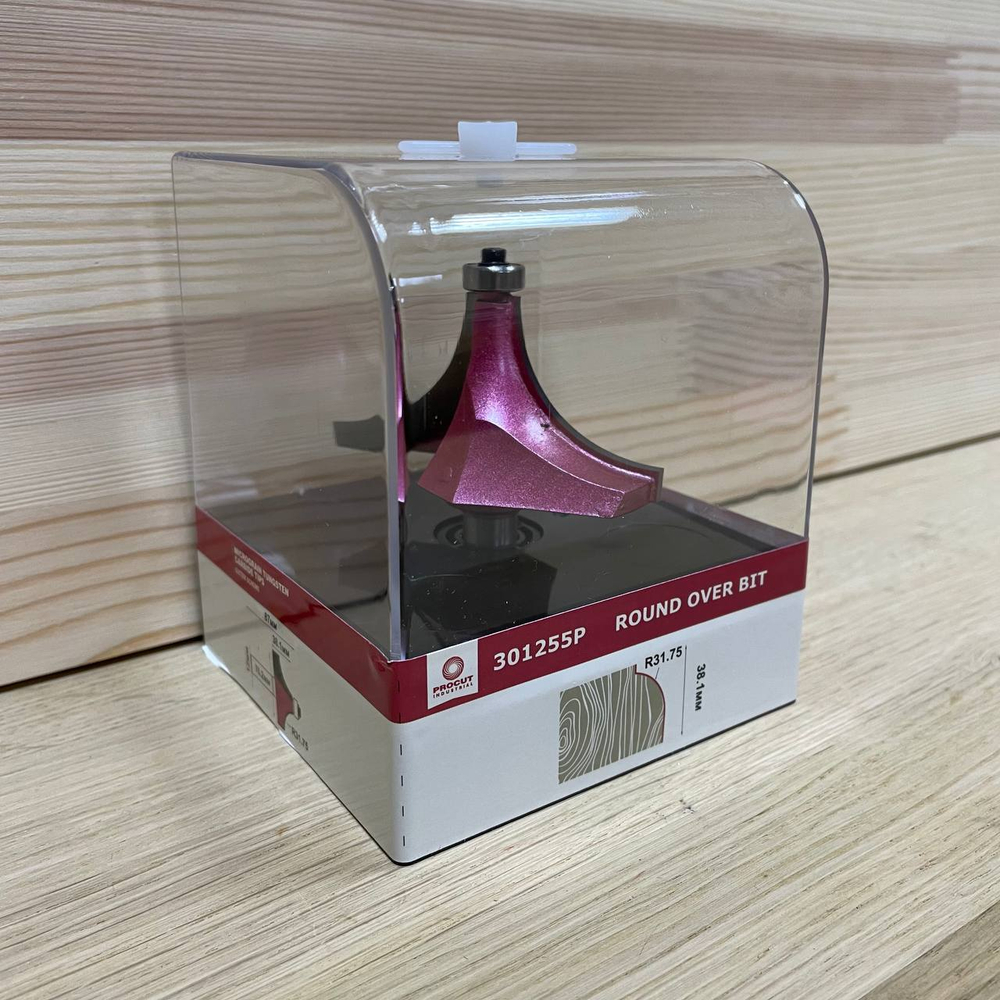 Новинка! Фреза внутренний радиус кромочная нижний подшипник PROCUT R=31,75 D=76,2x38,1x87 S=12 301255P