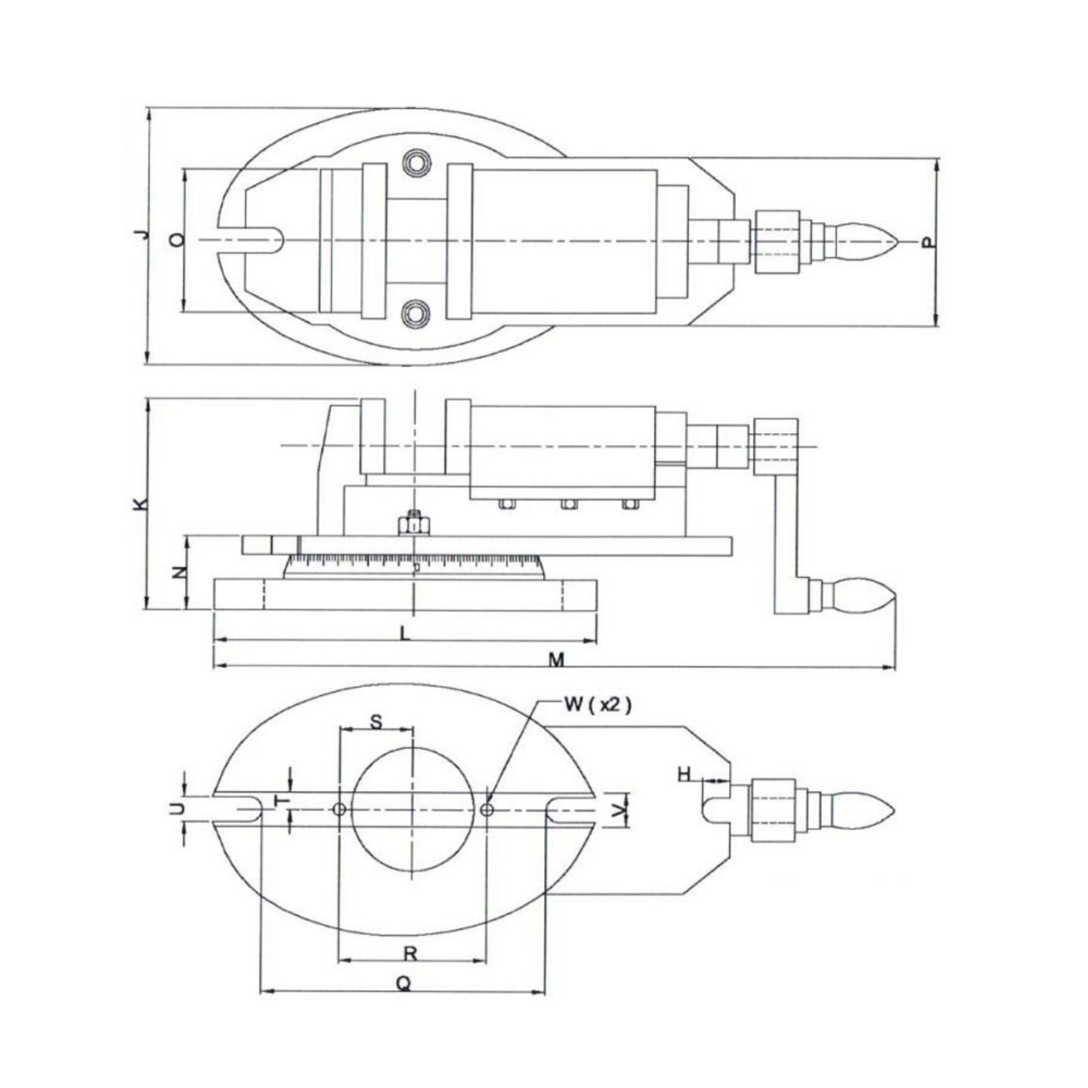 Новинка! Фрезерные прецизионные тиски JET MMV/SP-150 Wilton 150 х 150 мм, для выполнения фрезерных и сверлильных работ 11710EU
