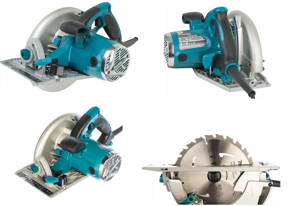 Новинка! Пила дисковая Makita 1,8 кВт, диск 210/30 мм для продольной и поперечной распиловки древесины глубиной до 75,5 мм 5008MG