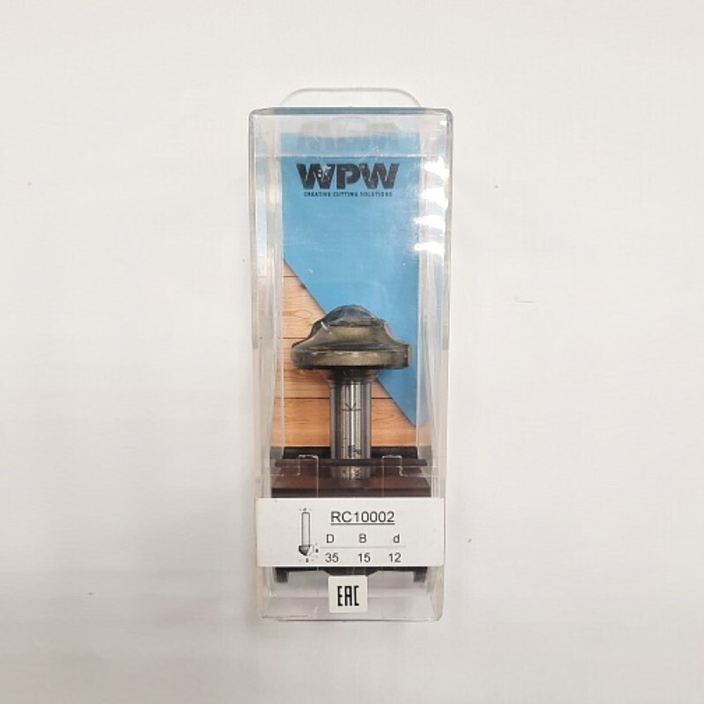 ХИТ! Фреза концевая врезная профильная D35 B15 d12 W.P.W. RC10002