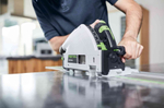 Новинка! Комплект START профессиональных инструментов Festool: Пила погружная с шиной-направляющей TS 55, Вертикальный фрезер OF 1400, Аккум. Дрель - шуруповёрт TXS 18 C 3,0-Plus, Эксц. шлифмашинка ETS EC 150/5 EQ, Пылеудаляющий аппарат CTL MIDI I CLEANTEC N173-5AM
