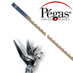 ХИТ! Пилки лобзиковые 6 шт со штифтами по дереву Pinned Regular 0.5х3 130мм 15tpi Pegas 90.476C М00013428