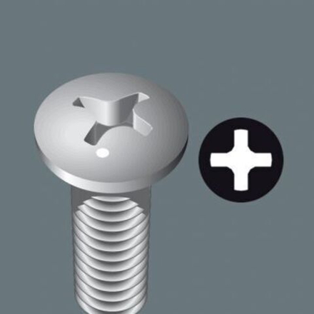 АКЦИЯ ЗИМА 2026 ХИТ! Бита ударная, алмазное покрытие Phillips PH2/25 Мм 851 / 1 IMP DC Impaktor WERA WE-057616