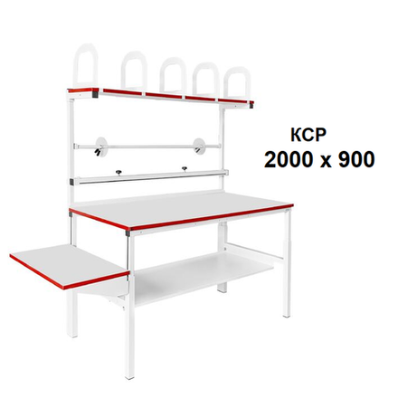 Новинка! Стол упаковочный КСР Gresson 2000 х 900 мм исполнение общепромышленное КСР-2000х900