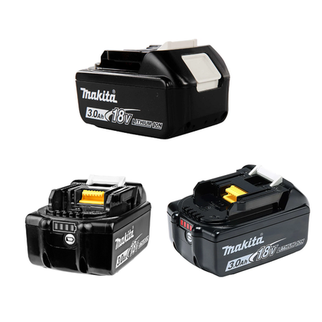 Новинка! Набор питания Makita RF LXT: Аккумулятор BL1830B Li-Ion, 18 В, 3 Ач, Зарядное устройство для зарядки NiMh, Ni-Cd и Li-ion аккумуляторов 7,2 В - 18 В DC18RC 191A25-2
