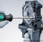 Отвертка шлицевая 4 х 100 335 WERA WE-110004